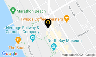 New Orleans Pizza in North Bay map
