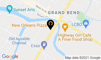 New Orleans Pizza in Westlock map
