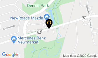 New Roads Mazda in Newmarket map