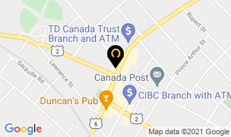 New Tides Counselling in Amherst map