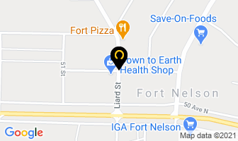 New Tokyo Sushi Restaurant in Fort Nelson map