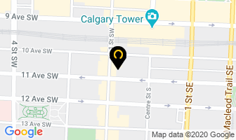 New Urban Registry in Calgary map