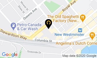 New West Cleaners in New Westminster map