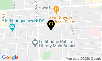 New West Theatre Society in Lethbridge map