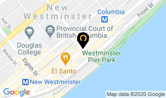 New Westminster Teacher's Union in New Westminster map