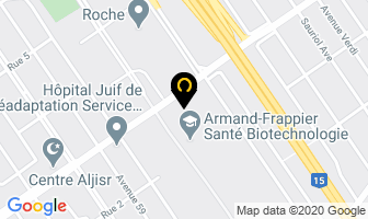 New World Laboratories in Beauharnois map