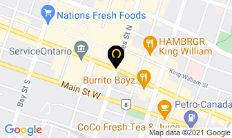 New York News in Hamilton map