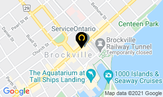 New York Restaurant in Brockville map