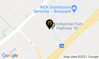 Newalta Corporation in Brossard map