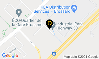 Newalta Corporation in Brossard map