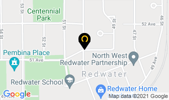 Newbrook Insurance Agency in Redwater map