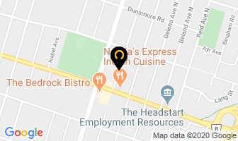 Newcastle Building Restoration in Hamilton map