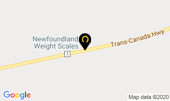 Newfoundland Weight Scales in Bishop's Falls map