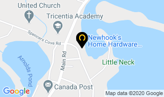 Newhook's Home Hardware Building Centre in Division No. 1, Subd. B map