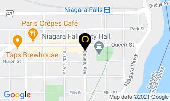 Newton Financial in Niagara Falls map