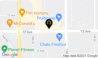 Newton Optometry Clinic in Surrey map