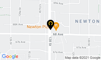 Newton Pizza Surrey in Surrey map