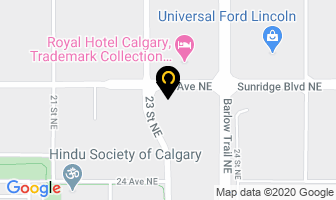 Nex2New Fine Cars in Calgary map