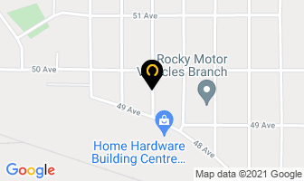 Next To New in Rocky Mountain House map