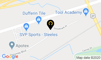 Nezron Office Equipment Inc in Orillia map