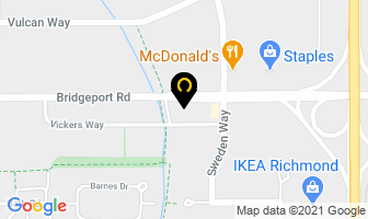 Nhf Leather Factory Outlet in Richmond map