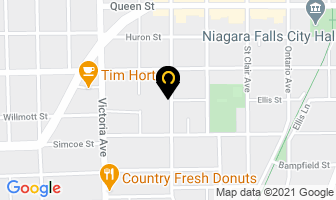Niagara Falls Community Outreach in Niagara Falls map
