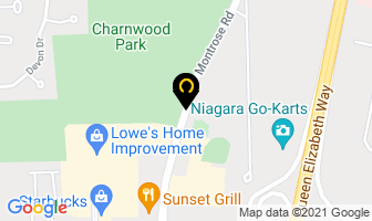 Niagara Falls Public Library Macbain Community Centre Branch in Niagara Falls map