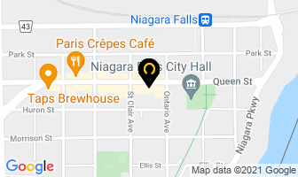 Niagara Falls Review in Niagara Falls map