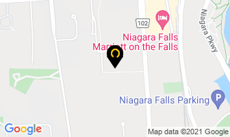 Niagara Falls Tourism in Niagara Falls map