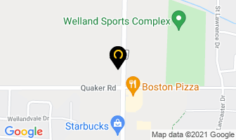 Niagara Soft Cloth Car Wash in Welland map
