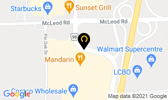 Niagara Square Shopping Center in Niagara Falls map