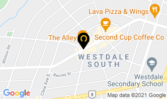 Niche Catering & Event Management in Hamilton map