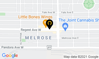 Nichol Commercial Licensing in Winnipeg map