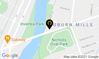 Nicholls Oval Restaurant in Peterborough map