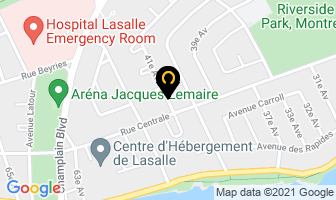 Nid Des Moins Jeunes in Lasalle map
