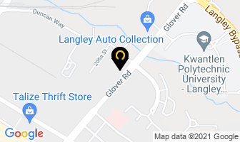 Nielsen's Dental Laboratory 1990 Ltd in Langley map