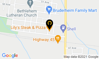 Night Moves in Bruderheim map