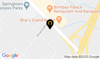 Nijabat Contracting Inc in Brampton map