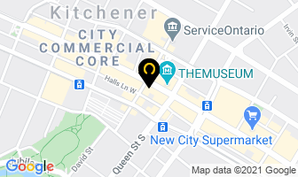 Nika Paralegal in Kitchener map