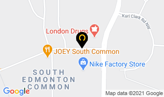 Nike Canada Factory Outlet Store in Edmonton map