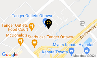 Nike Factory Store in Guelph map