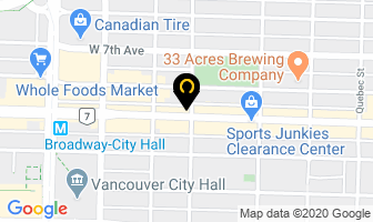 Nikolay Eskin Notary Public in Vancouver map