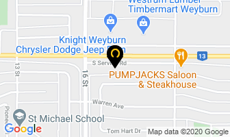 Nimbus Water Shop in Weyburn map