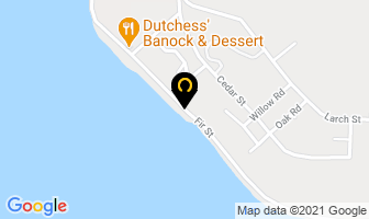 Nimpkish Hotel & Pub in Mount Waddington D map