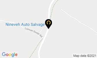 Nineveh Auto Salvage in Sharon map