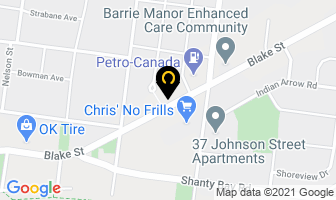 Nino's Italian Restaurant in Barrie map