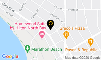 Nipissing Law Library in North Bay map