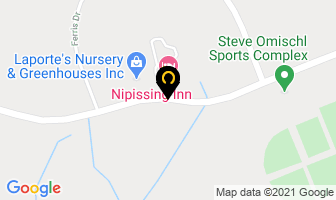 Nippising Inn in North Bay map