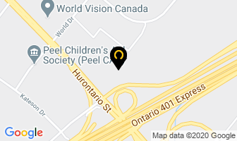 Nippon Express Canada Ltd in Mississauga map