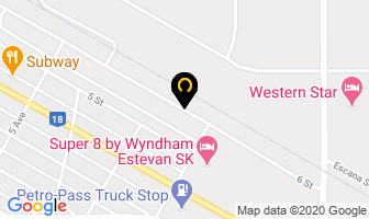 Nistor's Farm Service Shell Lubes Distributor in Estevan map